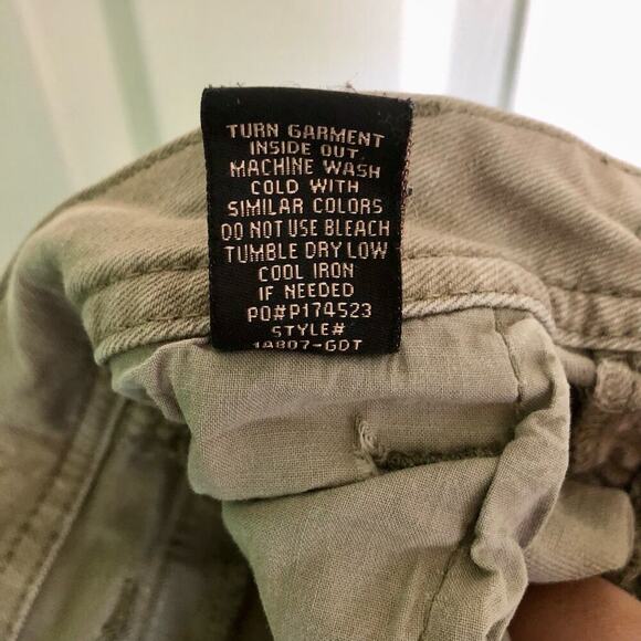 Almost Famous Brown Khaki Distressed Skinny Jeans - Junior's 5 - Picture 5 of 6